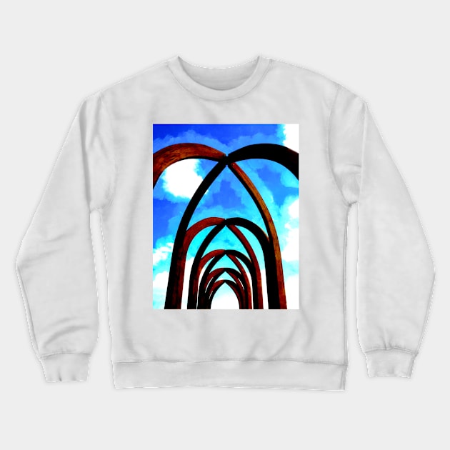 Underneath the Arches Crewneck Sweatshirt by PictureNZ